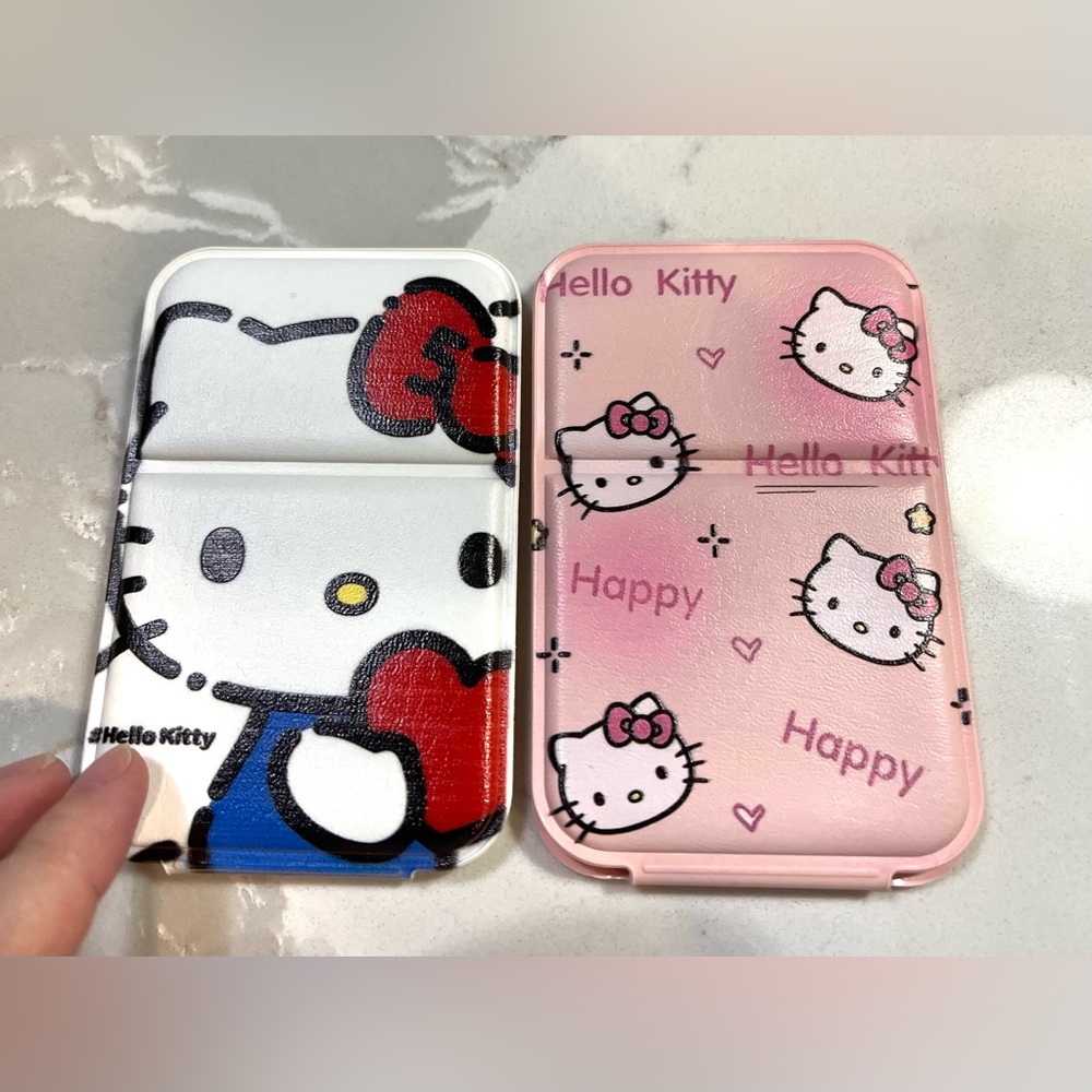 Hello Kitty Pink and White Pocket Makeup Mirror